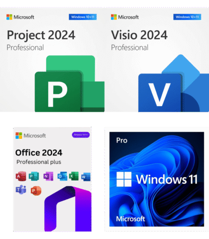 Office 2024 Super Bundle + Windows 11 Lifetime PC