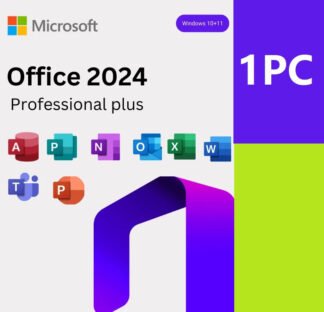 Official Microsoft Office 2024 Pro Plus Phone Activation | 1 PC Windows